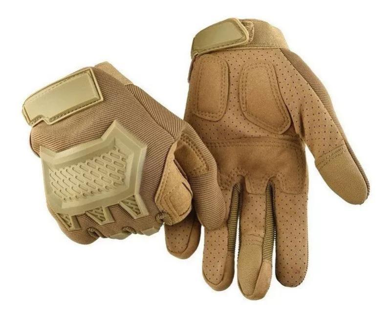 Motorcycle Gloves XL Khaki Ultra-fine Fiber Durable - Lightweight Soft-touch Thermal Protection Retro Style Gloves for Dynamic Motorcycling & Outdoor Activities - Image 2