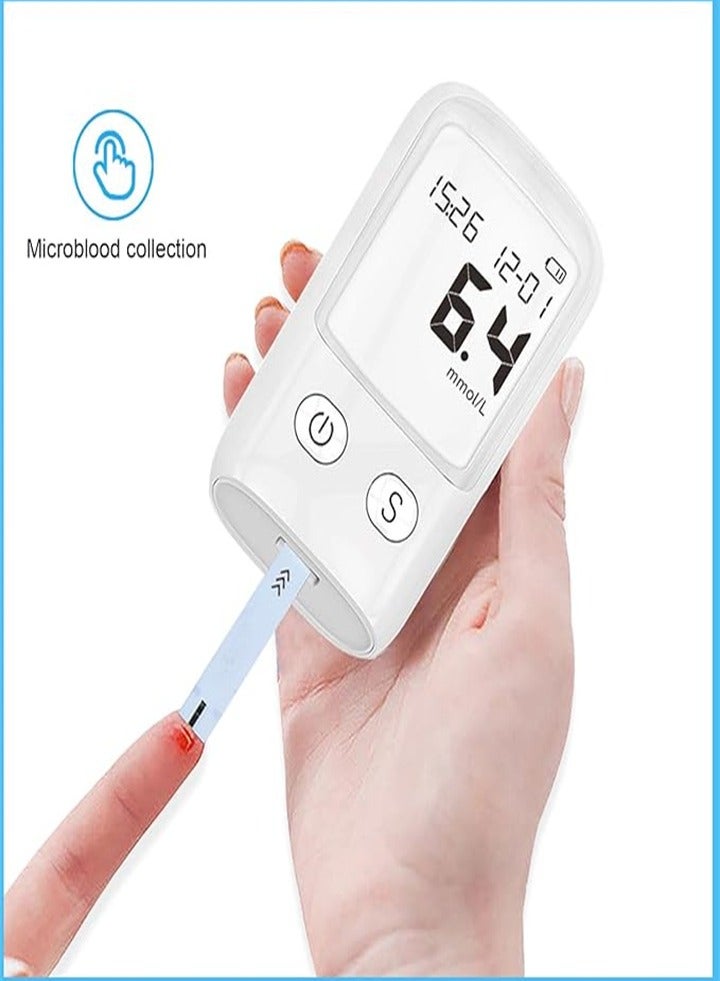 Generic Self-monitoring blood sugar system, portable diabetes test kit for elderly, diabetics and pregnant women  - Image 2