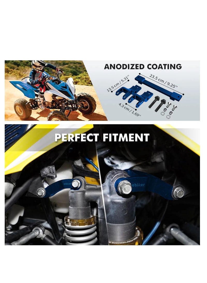 General - Blue Front Lowering Kit Compatible with Yamaha Raptor 700 - Image 1