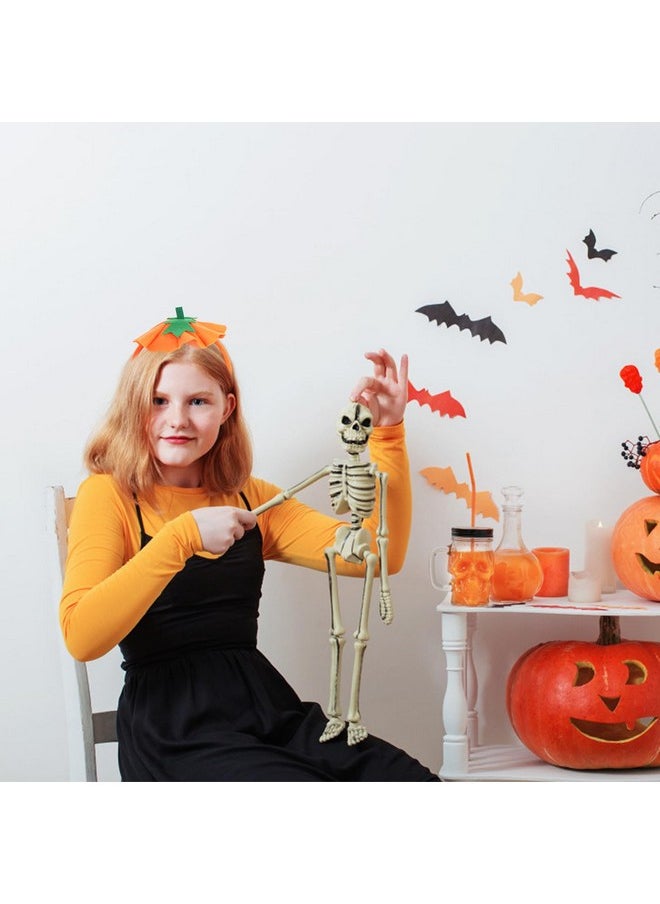 HEALLILY 1Pcs Halloween Pumpkin Headbands Unisex Pumpkin Hair Hoop Halloween Costume Dress Up Pumpkin Hat Hair Bands For Cosplay Parties And Halloween 