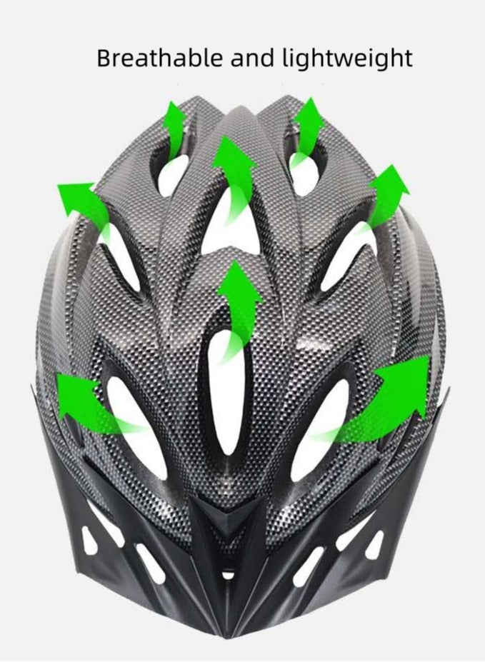 Generic Adjustable Sport Power Cycling Racing Gear Road Bike Mountain Bike Electric Bike Helmet - (Black) - Image 2