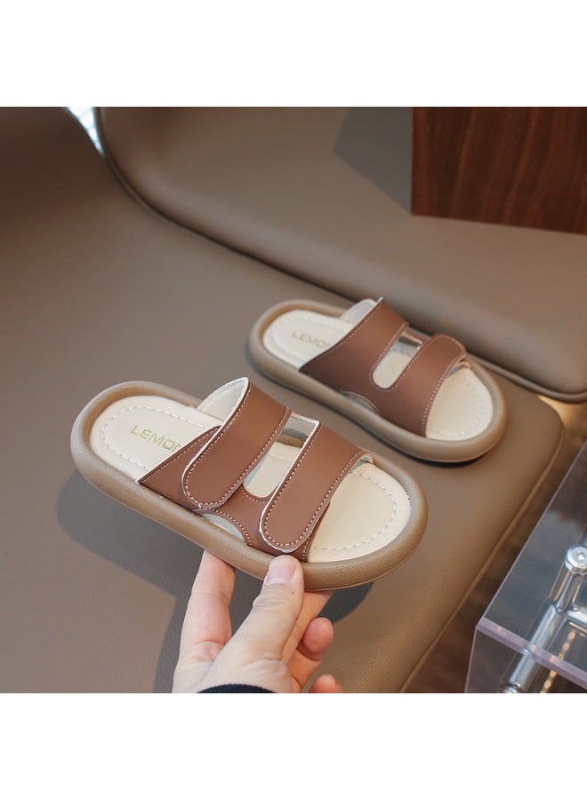 Korean Casual Soft-soled Children's Sandals And Slippers Children's Outdoor Summer New Beach Shoes