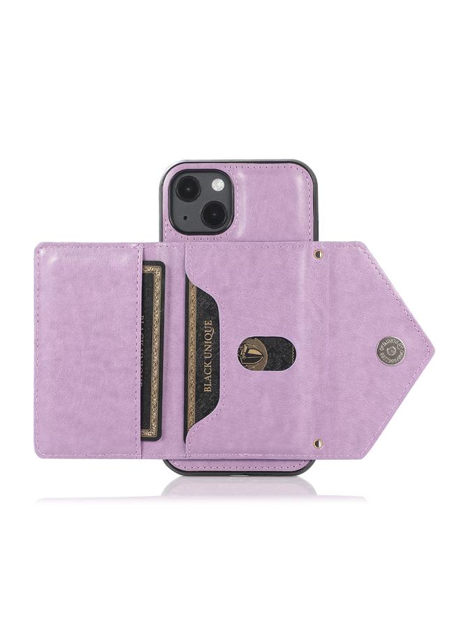 S-TOP Case For iPhone 14 Cross-body Card Bag Phone Case - Image 4