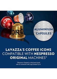 Lavazza Lavazza Dek Decafinato Compatible Capsules With Nespresso 10 Capsules Blue  - Image 3