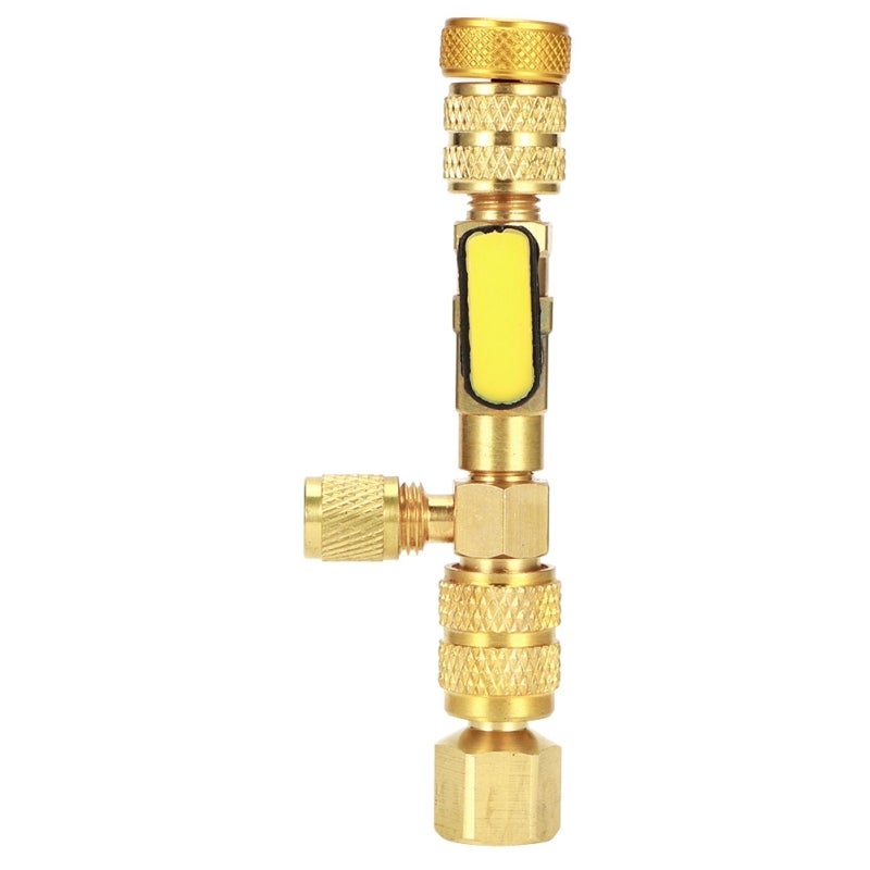 Valve Core Remover With Ball Valve Quarter-Turn Operation - HVAC AC Remove Install Tool for 1/4 in 5/16 in Service Port - Image 4