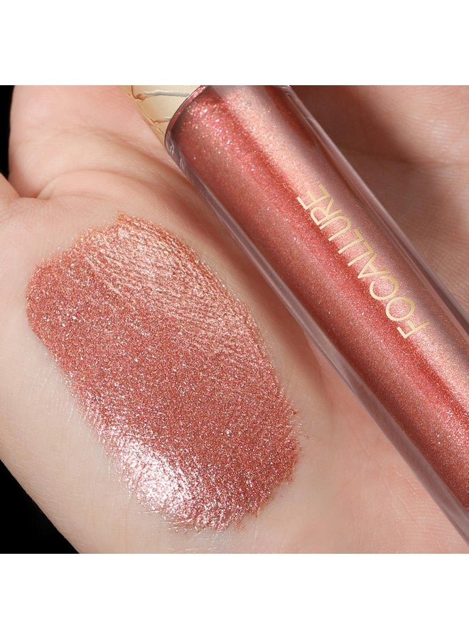 FOCALLURE FOCALLURE Metallic Liquid Lipstick,Non Stick Cup Lip Gloss,High Impact Lip Color with Transfer-proof Wear,Long Lasting & Waterproof Lipstick Makeup for Women,Sugar Bomb - Image 3