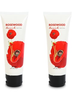 U fresh Rosewood Touch Hand Cream - 2 Pcs 75ml 