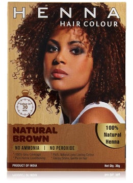 jimy Jimy Henna Hair Color Natural Brown 10 Count 