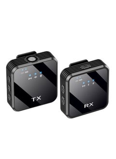 Portable Wireless Noise Canceling Microphone Anti Interference for Recording iPhone Android Video Speech