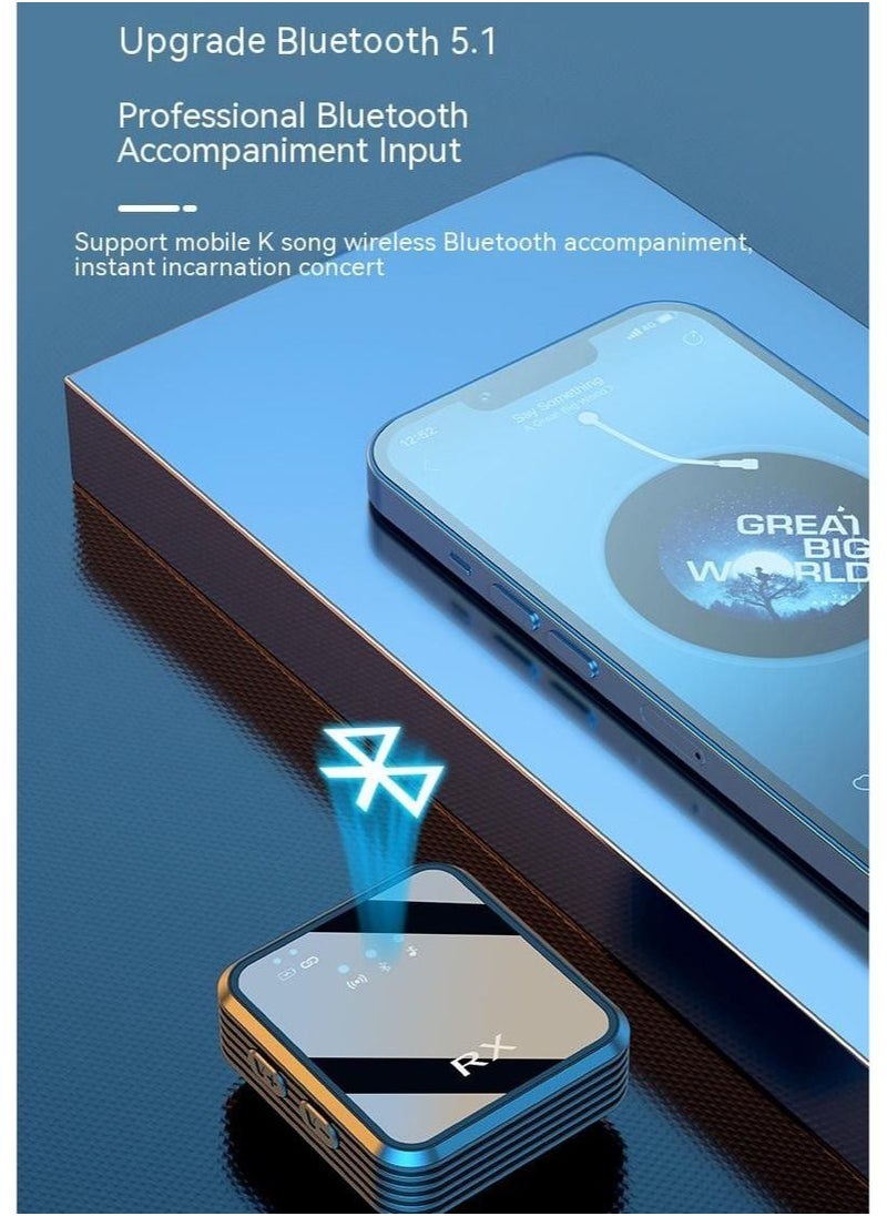 Generic - Portable Wireless Noise Canceling Microphone Anti Interference for Recording iPhone Android Video Speech - Image 1