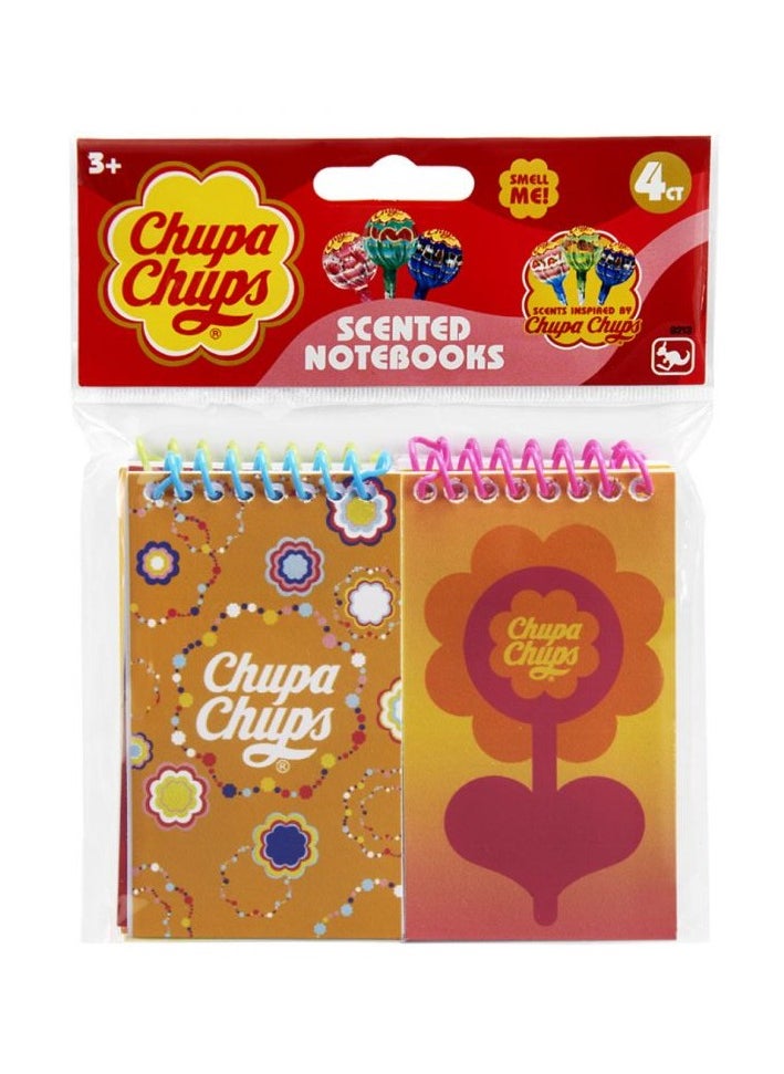 Chupa Chups Kangaru - Scented Mini Notebooks - Pack of 4  - Image 1
