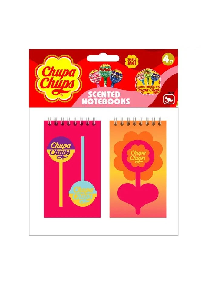 Chupa Chups Kangaru - Scented Mini Notebooks - Pack of 4  - Image 2