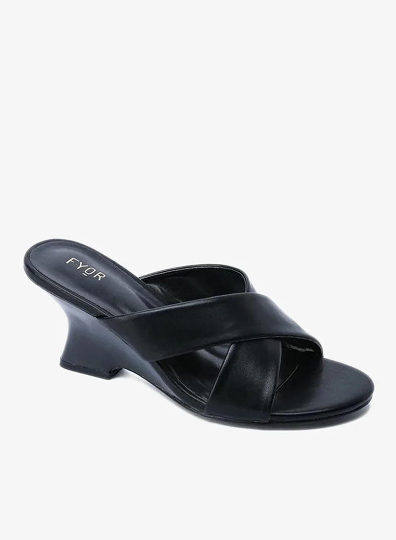 فايور Smooth strappy Mule HL 205