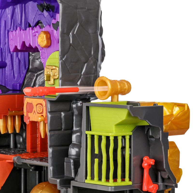 Treasure X Lost Lands Skull Island Skull Temple Mega Playset, 40 Levels of Adventure. 4 Micro Sized Action Figs. Survive The Traps and Discover Guaranteed Real Gold Dipped Treasure - Image 5