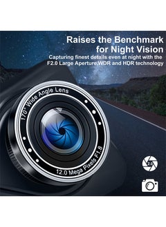 Generic Dual Lens Vehicle Blackbox DVR 1296p Super HD Night Vision Infrared Sensor  - Image 2