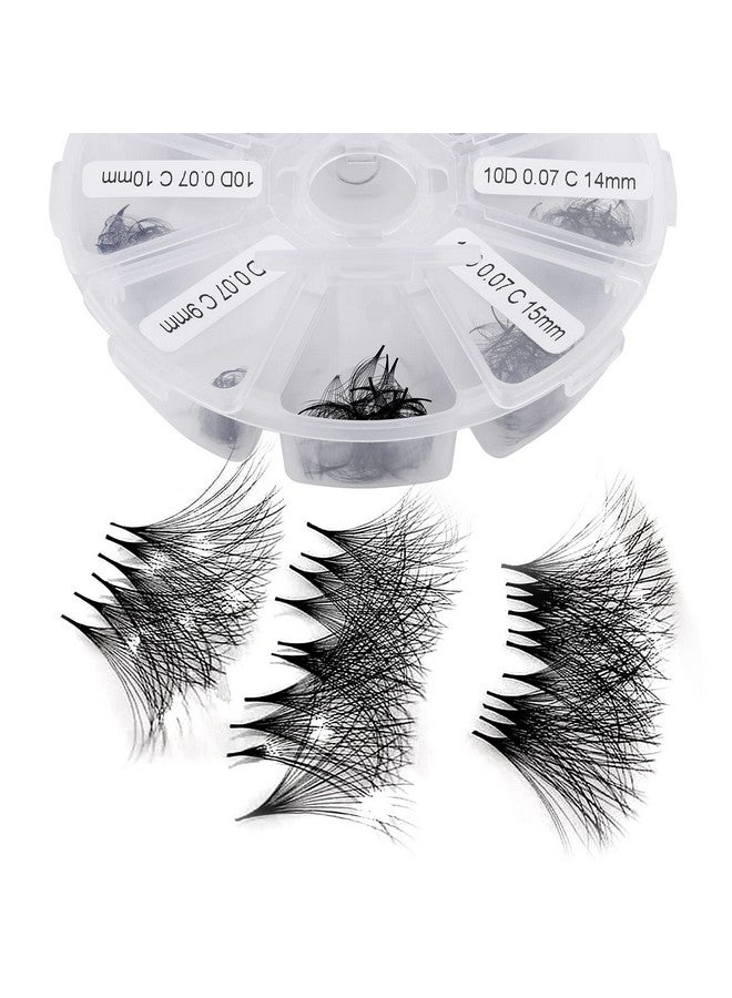 WENDY LASHES Premade Fans Eyelash Extension 500 Fans Handmade Loose Volume Lashes Mutiple Options 10D Premade Fans 0.07Mm Thickness Cd Curl 916Mm1320Mm Volume Eyelash Extensions By Wendylashes - Image 1