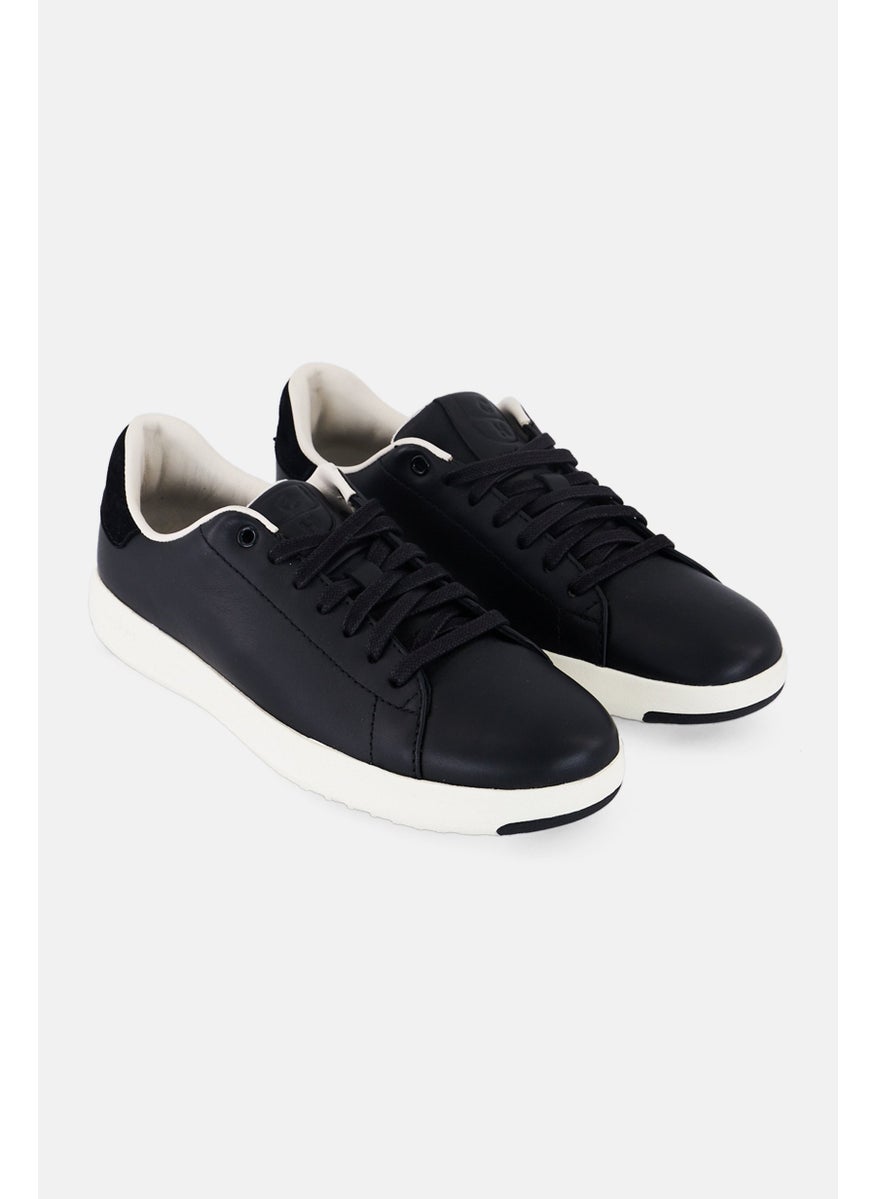 COLE HAAN Women Medium Lace Up Casual Shoes, Black  - Image 1