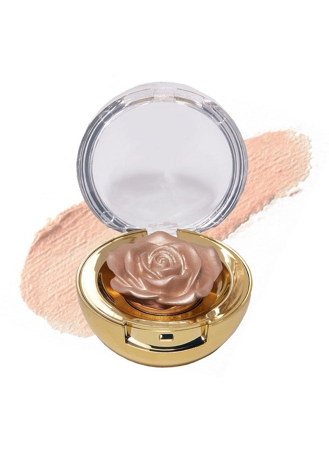 وينكي لوكس تشيكي روز، كريم هايلايتر مع فيتامين E، هايلايتر ذهبي، هايلايتر مكياج، شمبانيا - Image 1