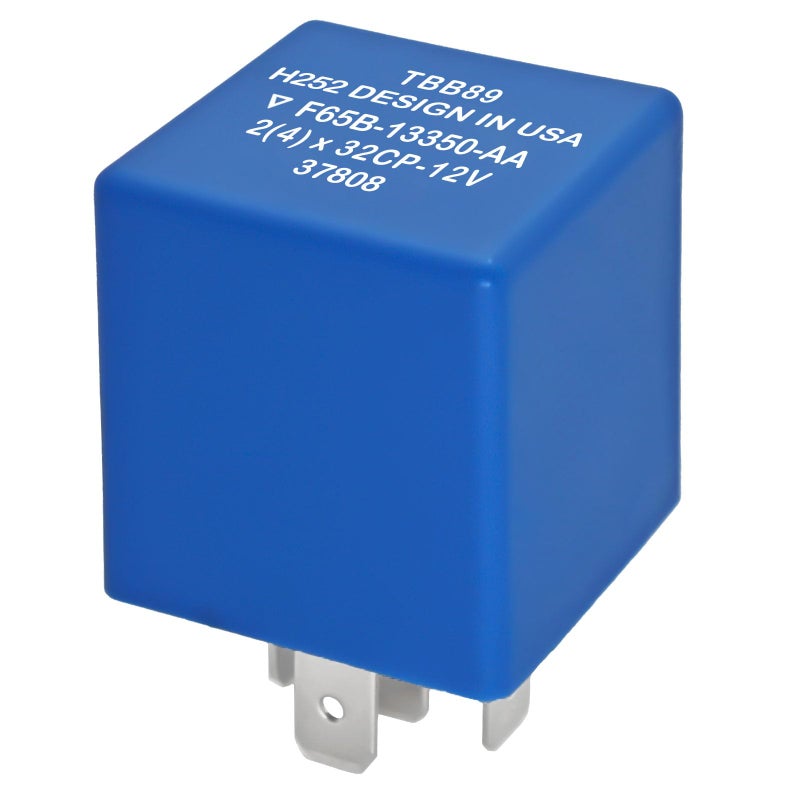 Casalytics 5Pin Flasher Relay F65B13350AA 5C3T13350AA TBB89 Fix Fast Hyper Flash for Turn Signals Hazard Warnings Replacement for Ford Lincoln Mercury - Image 3