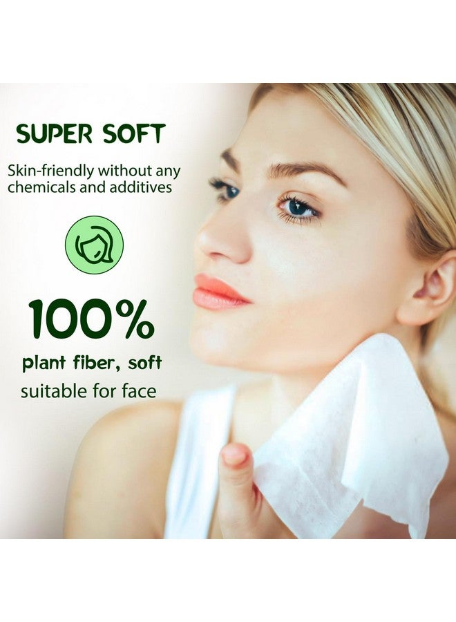 fancyou Compressed Towel Tabletsdisposable Face Compressed Towelsthicken Cotton Facial Tissuesdaily Clean Clothbiodegradable Towelwith Travel Wipes Case For Home/Camping/Outdoor(100 Count) - Image 5