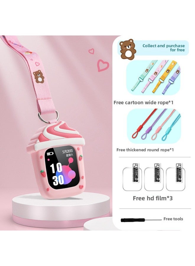 Moe Fun Sweet Cone For Little Genius Phone Watch Strap Hanging Cover Z1S Watch Cover Y01A Children's Hanging Neck Q1/Z2Y 