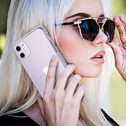 ULAK Clear Case Compatible with iPhone 11 6.1-Inch 2019, Transparent Thin Slim Protective Phone Cover - Image 2