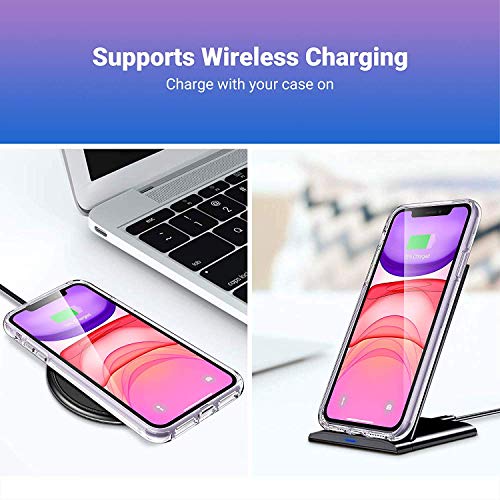 ULAK Clear Case Compatible with iPhone 11 6.1-Inch 2019, Transparent Thin Slim Protective Phone Cover - Image 5