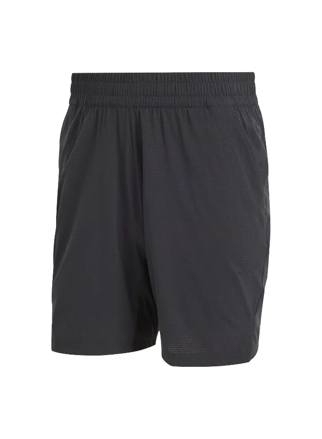 Adidas Ergo Shorts Black Tennis Shorts For Men XS 7"