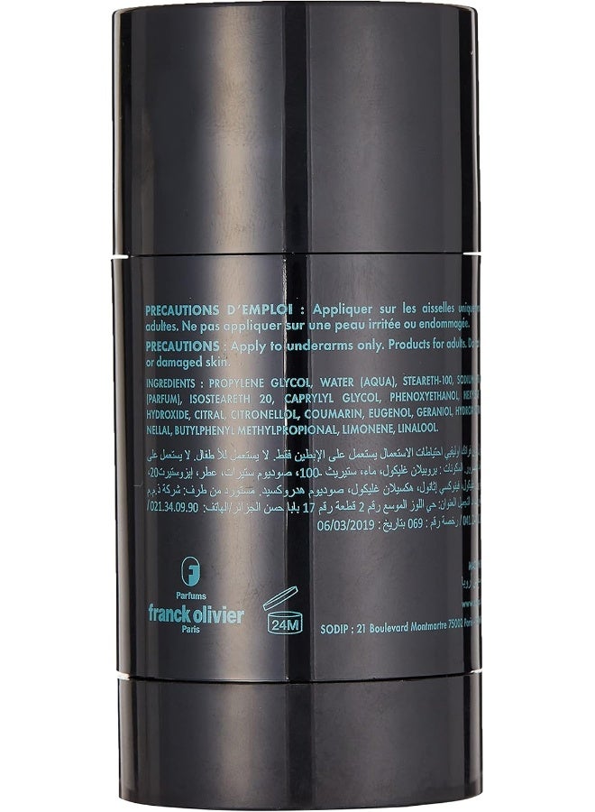 Franck Olivier فرانك أوليفييه بريميوم إن بلاك (م) مزيل العرق ستيك 75غ - Image 2