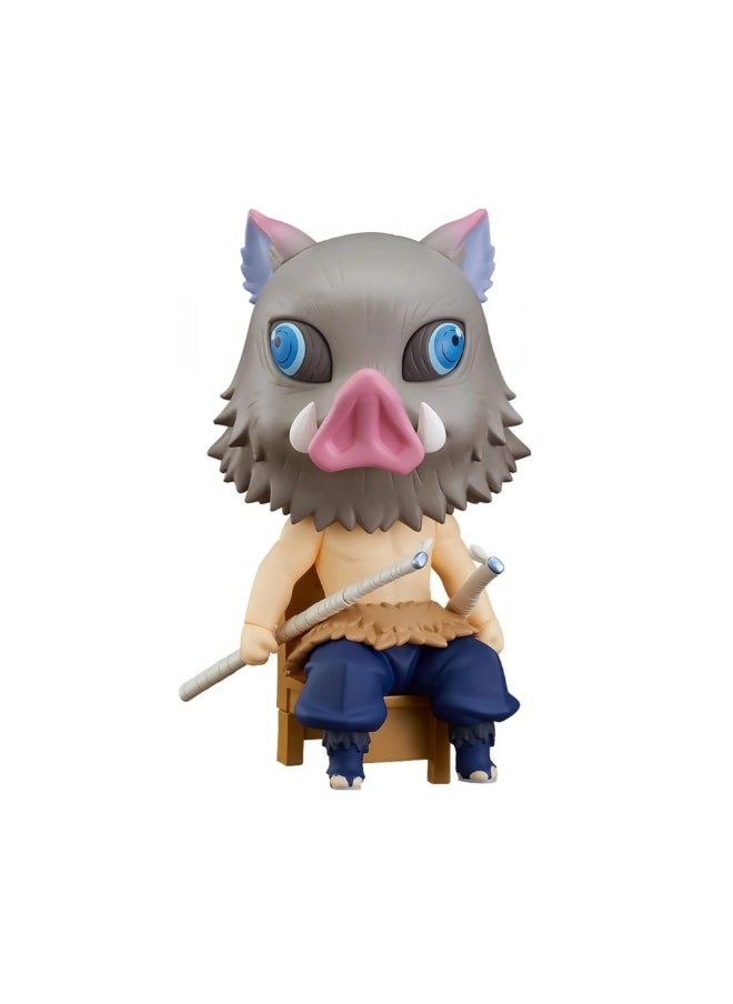 GOOD SMILE COMPANY Demon Slayer : Kimetsu No Yaiba Nendoroid Swacchao! Inosuke Hashibira Figure by Good Smile Company 