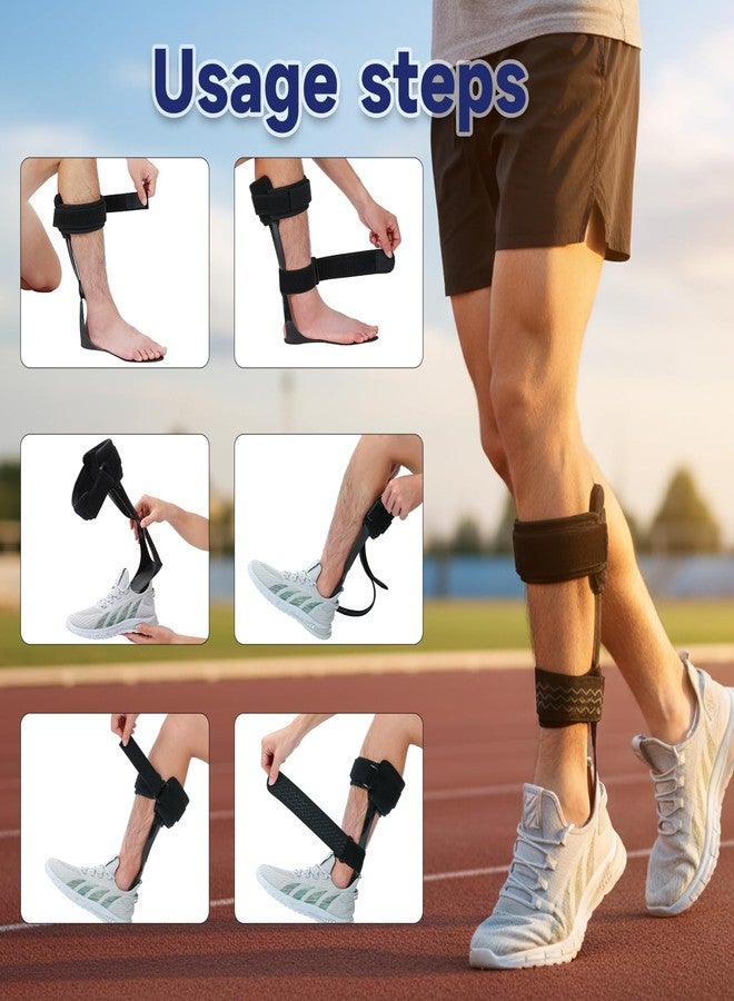 Cryxinty AFO Brace for Foot Drop - Lightweight Stabilizer for Men & Women, Fits in Most Shoes for Stroke, MS & Hemiplegia Recovery, Ankle Support & Drop Foot (Right, X-Large) - Image 4