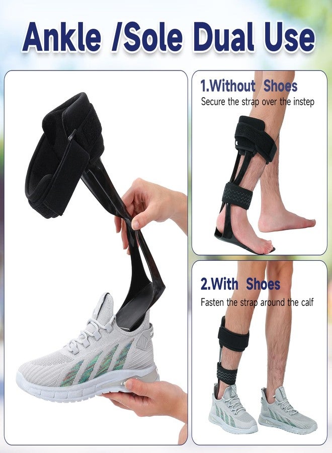 Cryxinty AFO Brace for Foot Drop - Lightweight Stabilizer for Men & Women, Fits in Most Shoes for Stroke, MS & Hemiplegia Recovery, Ankle Support & Drop Foot (Right, X-Large) - Image 2