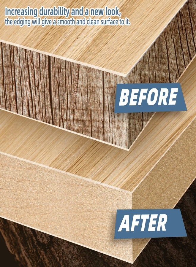 ZYJT Maple Edge Banding, 1 1/2" x 10ft Real Wood Edge Banding, Pre-glued Flexible, Veneer Tape for Cabinet Repair & Furniture Restoration - Image 3