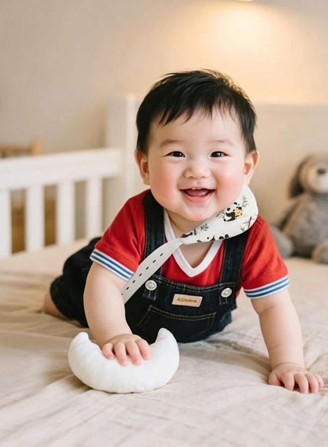 Infant Shaping Baby Positioning Pillow – Torticollis Corrector & Neck Support for Tilted Head, Crescent Pillow for Newborns - Image 1