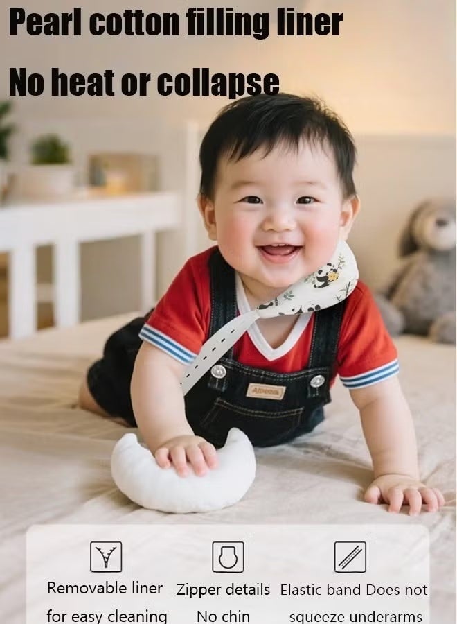 Infant Shaping Baby Positioning Pillow – Torticollis Corrector & Neck Support for Tilted Head, Crescent Pillow for Newborns - Image 5