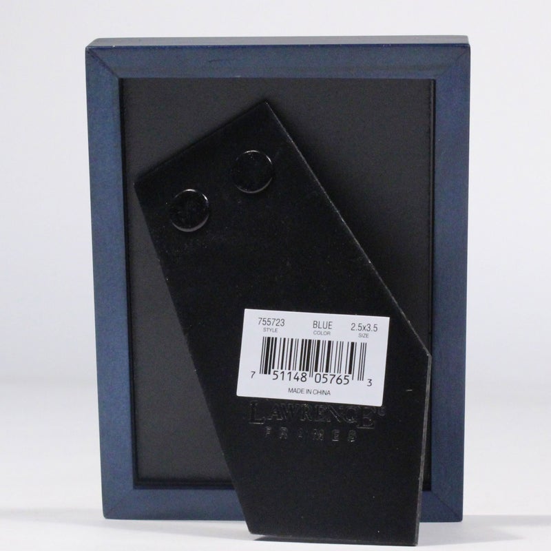 Lawrence Frames Blue Wood Picture Frame  Gallery Collection  2 by 3-Inch - Image 3