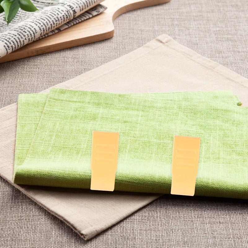 10Pcs Quilt Cover Fixed Clips Anti- Bed Sheet Fixed Buckle Traceless Fixator Yellow - Image 5