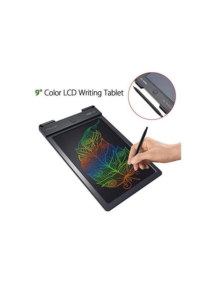 VSON 9 Inch Color LCD Digital Tablet Notepad Writing Tablet Pad Handwriting Pads Drawing Board Rewritable for Kids Gift