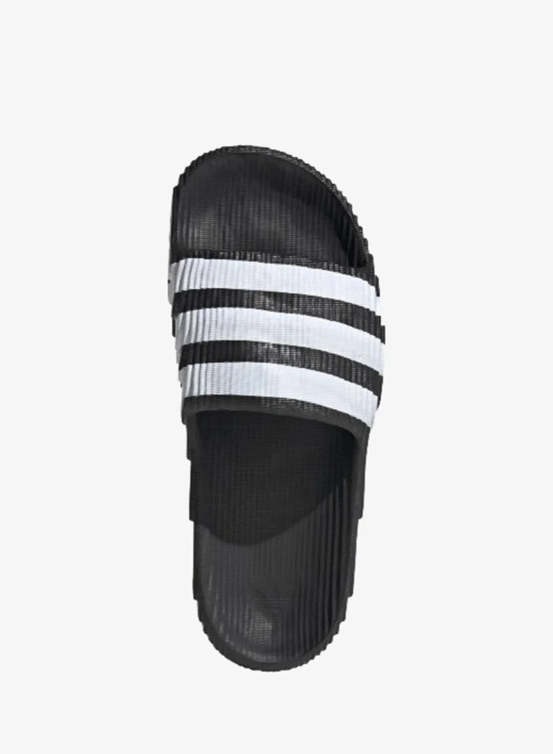 adidas Originals Core Black / Core Black / Cloud White Adilette 22 Slides for Men | Best Price UAE