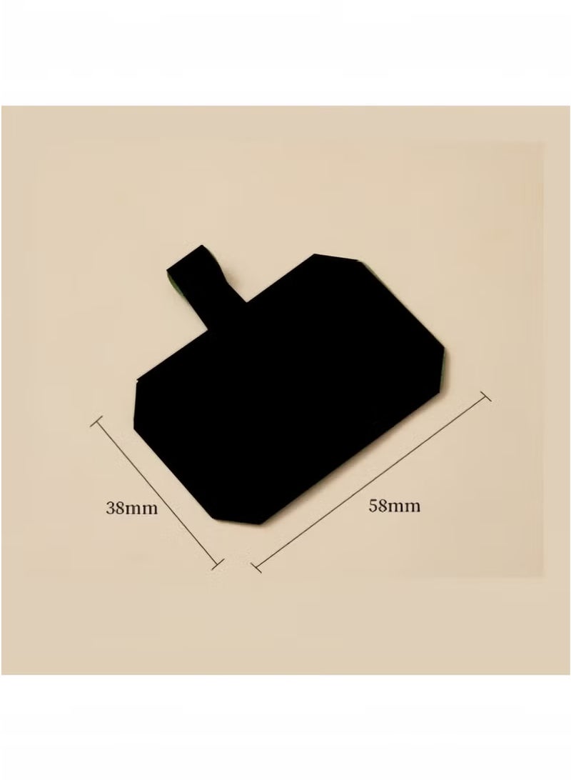 Universal Cell Phone Lanyard with Adjustable Nylon Crossbody Strap, Fits Most Smartphones (Black)  - Image 5