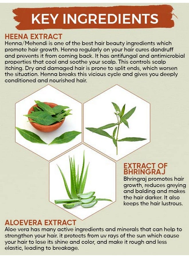 أوشيا شامبو هيناشين من أوشيا هيربالز | يتحكم في الجفاف ويجعل الشعر أقوى مع التنظيف العميق | غني بالحناء والبرينجراج 500 مل - Image 4