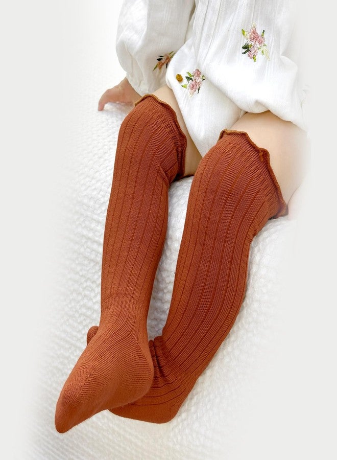 MINI PANDA 6 Pairs of Baby Socks, Toddler Knee-High Socks for Boys and Girls - Image 2