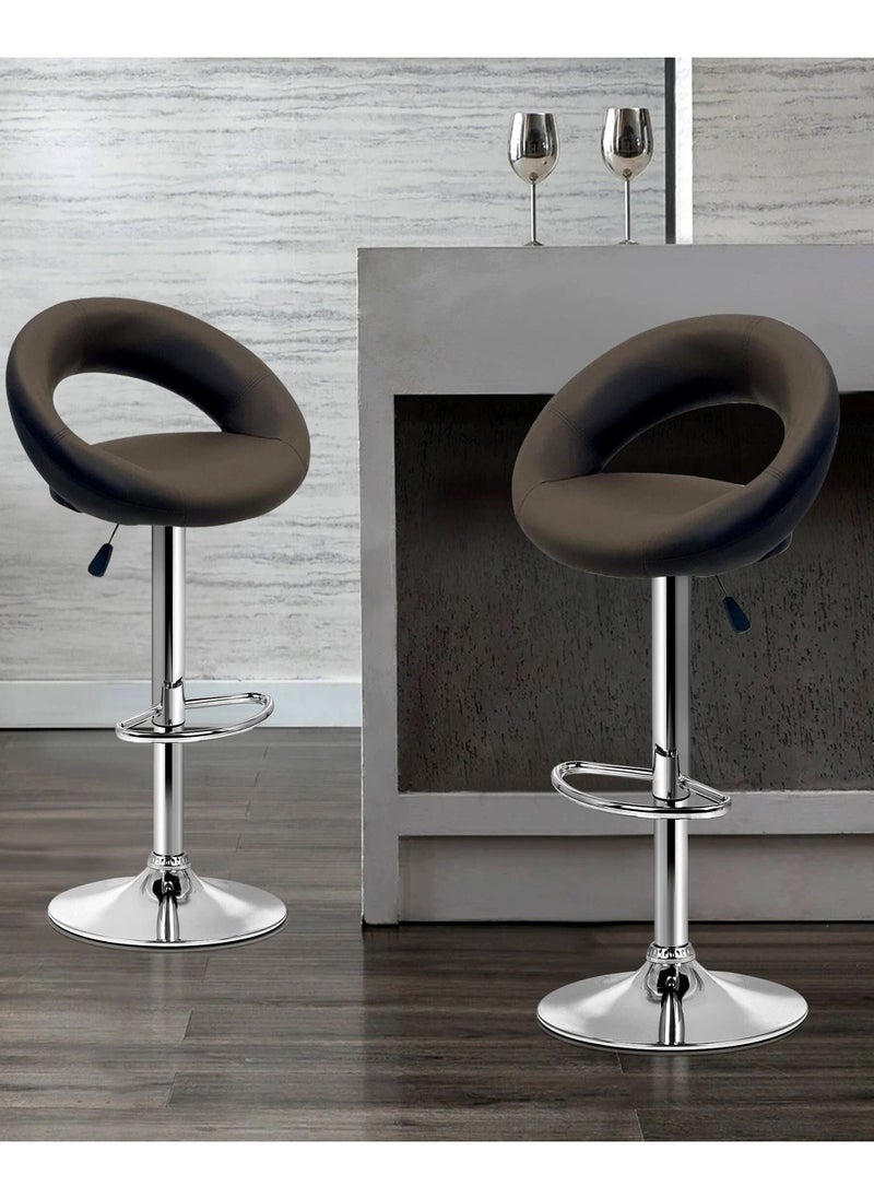 Living - Bar Stool Modern Adjustable Counter Height Barstool - Image 1