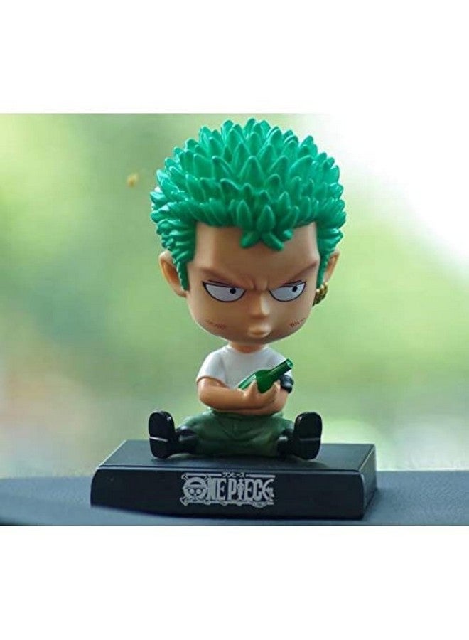 Trunkin Trunkin Roronoa Zoro Anime Bobblehead Toy | Action Figure Bobble Head | Figurine  - Image 1