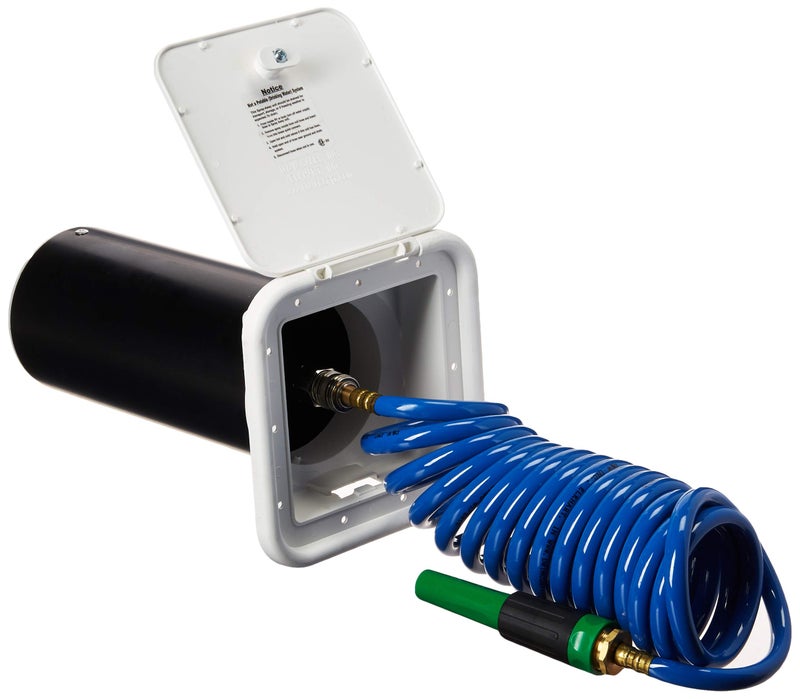 صنابير فونيكس من فالتيرا PF147007 بخاخ سبرواي واي مع صمام توصيل سريع 15 خرطوم ملفوف أبيض
