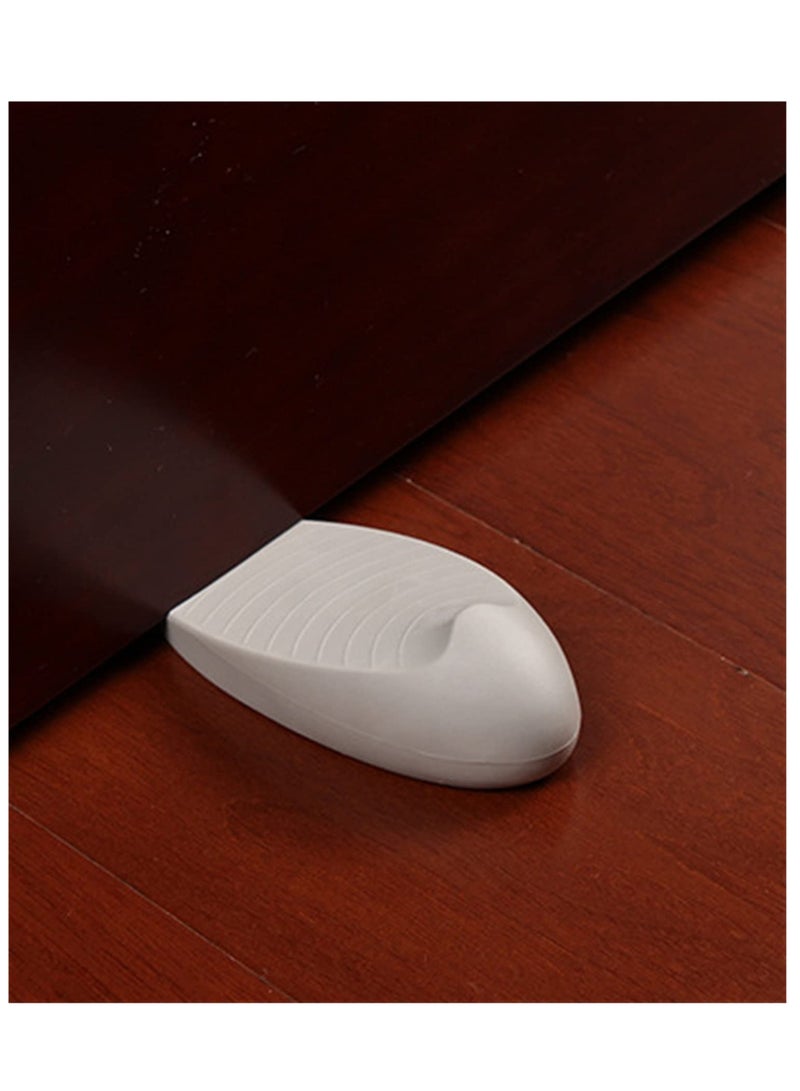 SOLARAE Door Stoppers, Rubber Door Stop, Door Wedge Stoppers Floor Works on All Floor Types Heavy Duty Door Jam, No Sliding/No Marking Floors Door Stops with Door Holder Gift for Family 3 Pcs - Image 3