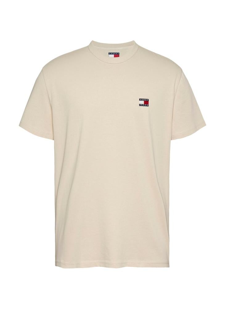 TOMMY JEANS Regular Fit Cotton Badge T-Shirt  - Image 5