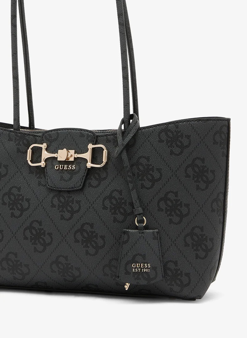 Guess  Janie Logo Girlfriend Tote Bag for Women | Best Price UAE