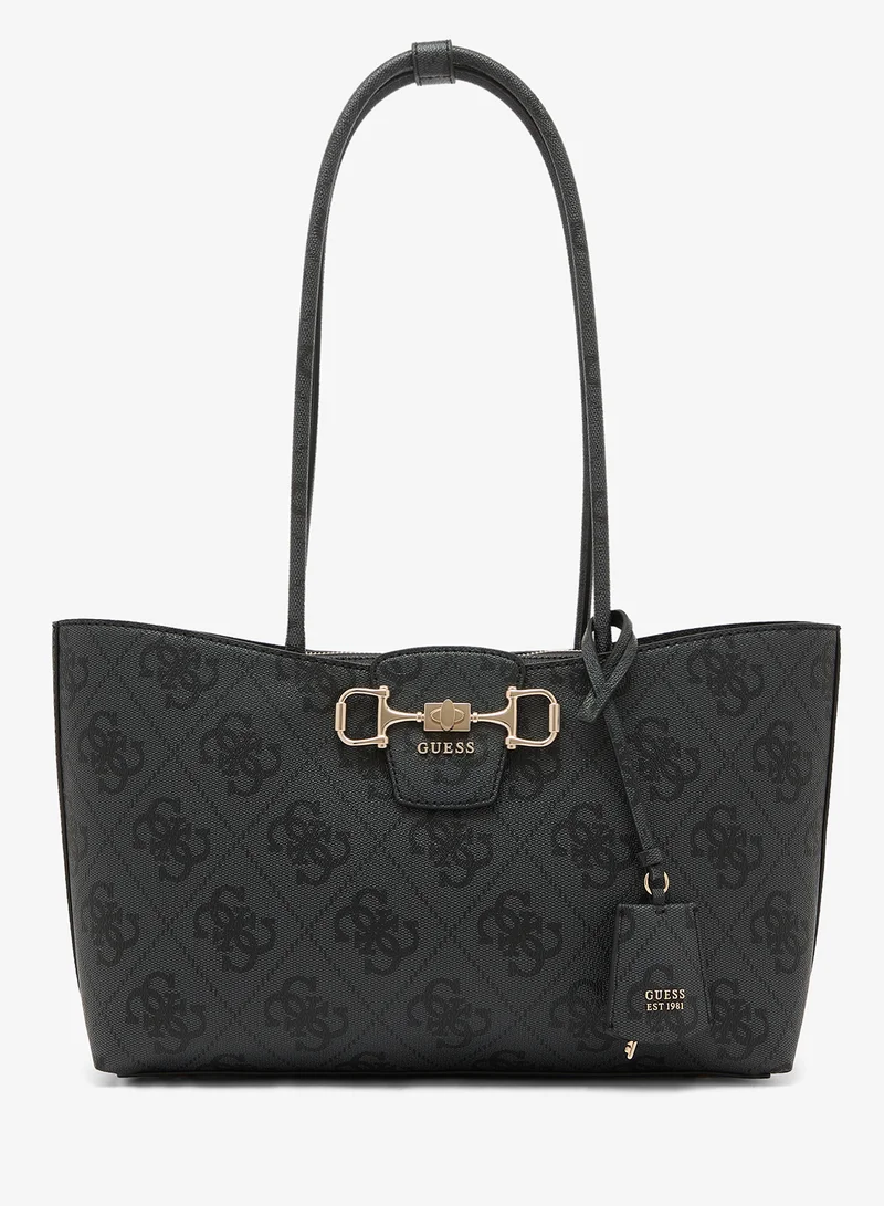Janie Logo Girlfriend Tote Bag