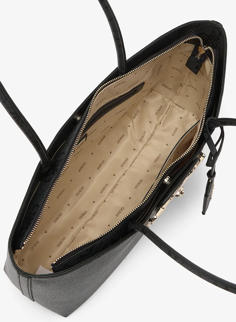 Guess  Janie Logo Girlfriend Tote Bag for Women | Best Price UAE